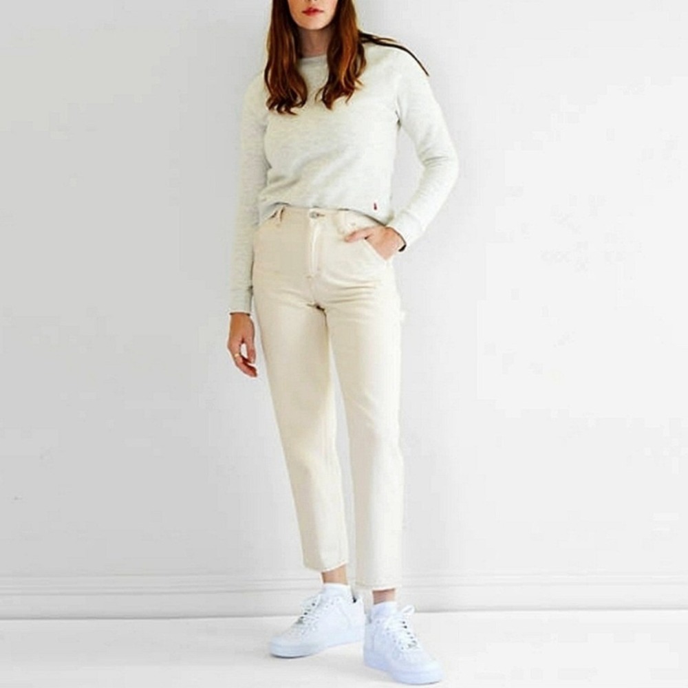 LEVI'S PREMIUM BOY JEAN PAINTER‎ TOFU KUNG FU WOMEN 29